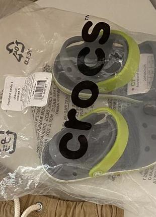 Босоножки кроксы crocs с10 27 размер