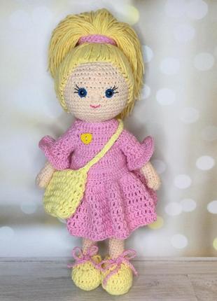 Лялечка яринка в сукні з сумочкою1 фото
