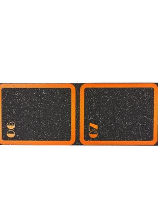 Координаційна доріжка в рулоні для тренування швидкості fi-7220 4,5м чорний-помаранчевий2 фото