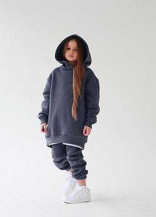 Детский спортивный костюм! на флисе! теплый крутой костюм!!!❤