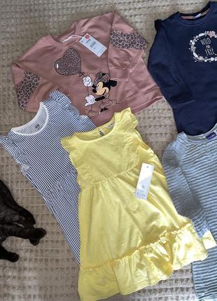 Вещи девочке 3-4 года, платье, сарафан, платье теплое,штаны, солони,пижама,кофта,свитер3 фото