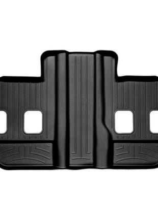 Задние weathertech коврики cadillac escalade 2007- с бортиком черные 3 ряд esv 440665