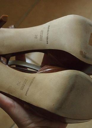 Босоножки туфли emporio armani 39 26 см4 фото