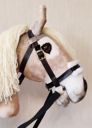 Кінь на палиці конячка на паличці іграшковий кінь hobby horse7 фото