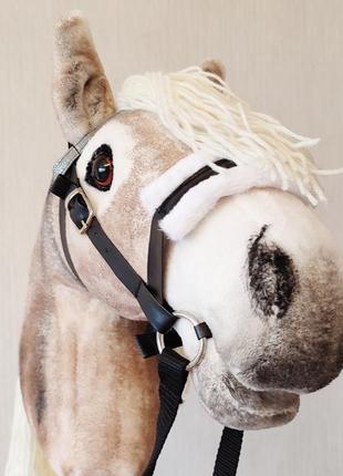 Конь на палке лошадка на палочке игрушечный конь hobby horse4 фото