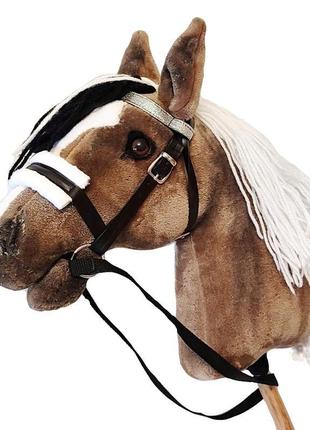 Конь hobby horse на палочке конь на палке мягкая лошадка на палочке