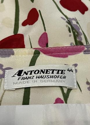 Antonette escada gucci kenzo костюм жакет юбка из натурального шелка sezane9 фото