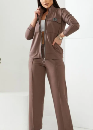 Костюм спортивный женский двунитка 42-46 48-50 52-54 56-58 av4653-1024tве