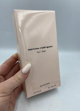 Narciso rodriguez for her eau de toilette 100мл