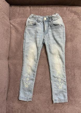 Джинси скіні з вишивкою next