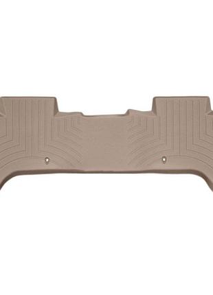 Килимки в салон (задні) land rover range rover vogue 2013- з бортиком бежеві 454803 weathertech