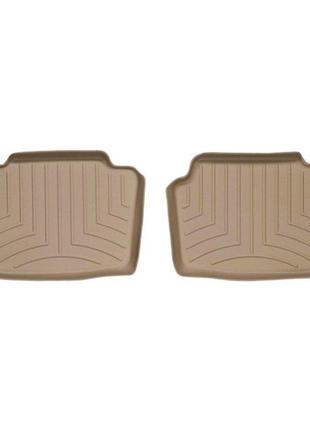Задние коврики infiniti fx 2003-09 с бортиком бежевые 450922 weathertech