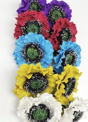 Резинки для волос мак hand made