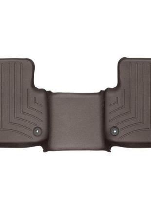 Задние weathertech коврики audi q7 2016- с бортиком какао 478872