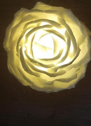 Світильник ночник світла троянда  bee_handyman5 фото