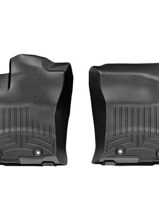 Передние коврики toyota land cruiser prado 150 2013- с бортиком черные 444931 weathertech