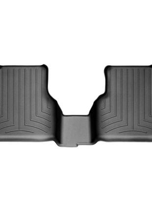 Задние коврики volkswagen tiguan 2007- бортиком черные 441522 weathertech