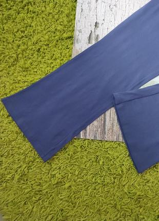 Синие, легкие брюки на беременных2 фото