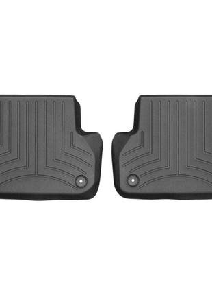 Задние weathertech коврики audi a4 2015-с бортиком черные 449072