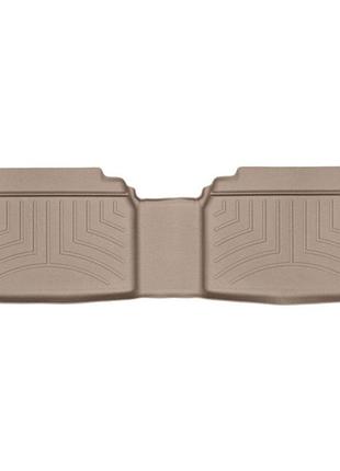 Килимки в салон (задні) bmw i3 2013-15 з бортиком задній бежеві 455692 weathertech