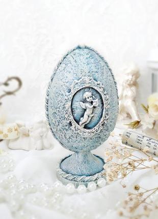 Яйце пасхальне подарункове "янгол"5 фото