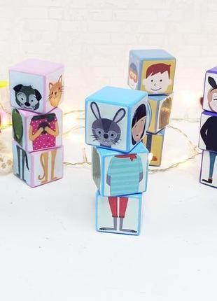 Набір подарунковий кубики "detkaok gift box" 7