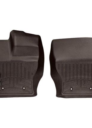 Килимки в салон (передні) land rover range rover vogue 2013- з бортиком какао 474801 weathertech