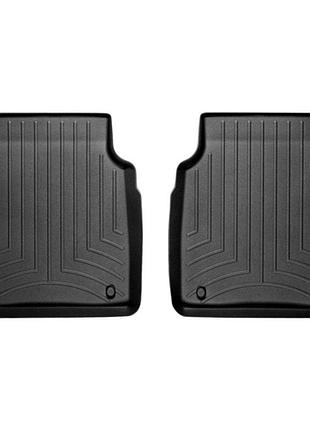 Задние weathertech коврики audi a8 2011- черные long 444202