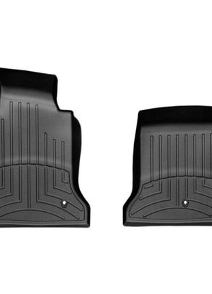 Килимки в салон (передні) chevrolet corvette 2005-12 з бортиком чорні 444741 weathertech