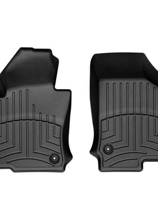 Килимки в салон (передні) volkswagen golf v / vi 2003-08 круглий крепренія 442691 weathertech