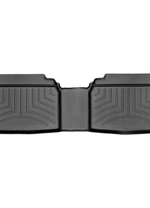 Килимки в салон (задні) bmw i3 2013-15 з бортиком задній чорні 445692 weathertech
