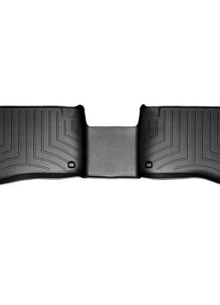 Задние коврики volkswagen touareg 2002-10 с бортиком черные 440452 weathertech