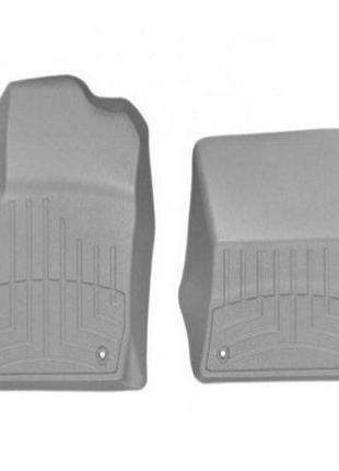 Передние коврики jeep grand cherokee 2011- diesel с бортиком серые европа 464441 weathertech