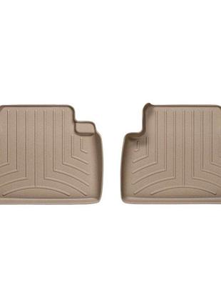 Задние коврики infiniti qx70 2009- с бортиком бежевые 451722 weathertech