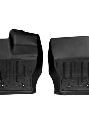 Передние коврики land rover range rover vogue 2013- с бортиком черные 444801 weathertech