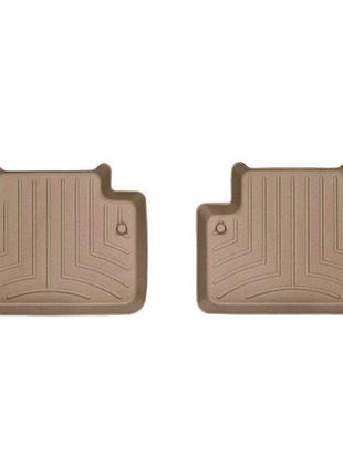 Задние коврики volvo xc90 2003-14 с бортиком бежевые 450532 weathertech