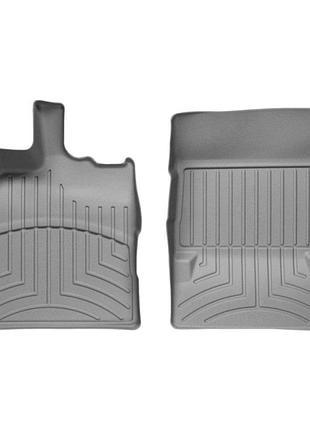 Передние коврики smart 451 2010- серые 462151 weathertech