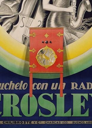 Плакат crosley radio3 фото