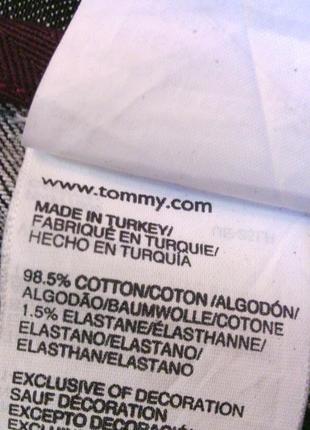Фирменная джинсовая юбка с завышенной талией "tommy hilfiger" 40-42       tommy hilfiger7 фото