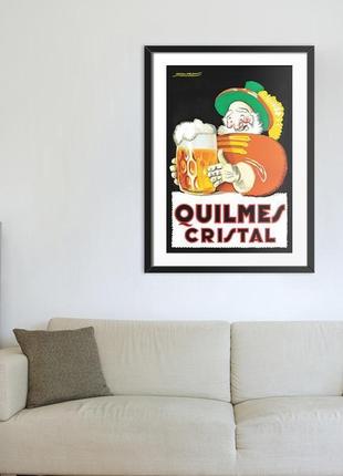 Плакат quilmes cristal, 19302 фото