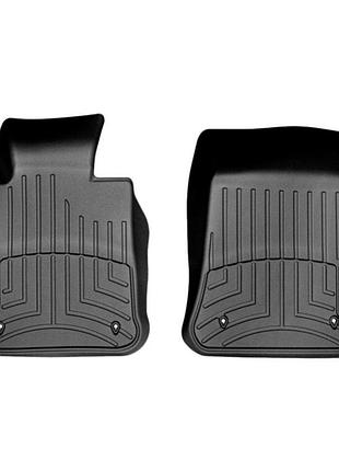 Килимки в салон (передні) bmw x1 2010- 2wd з бортиком чорні 445741 weathertech