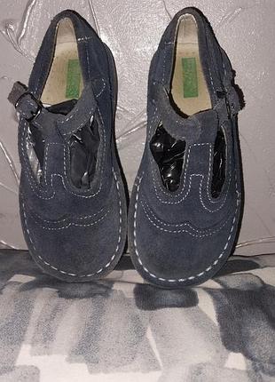 Замшевые туфельки / ортопедическая стелька