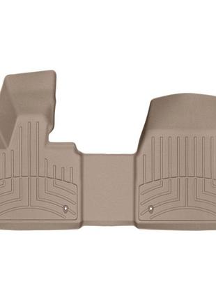 Передние weathertech коврики bmw i3 2013-15 с бортиком бежевые 455691