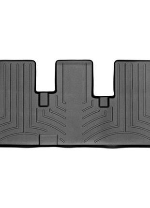 Килимки в салон (передні) toyota highlander 2014- з бортиком чорний 3 ряд 446323 weathertech
