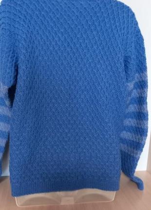 Пуловер в'язаний ручна робота4 фото