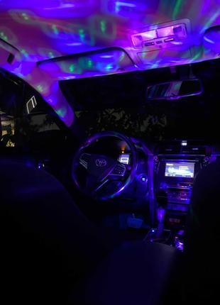 Розумна смарт rgb лампа світломузика з датчиком звука usb пода...