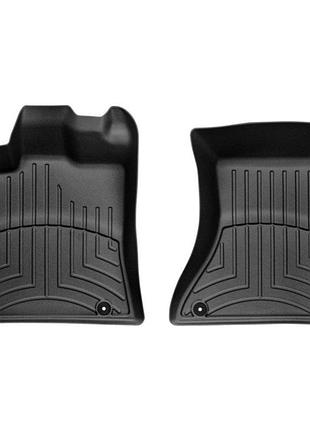 Передние weathertech коврики audi q5 2008- с бортиком черные 442301