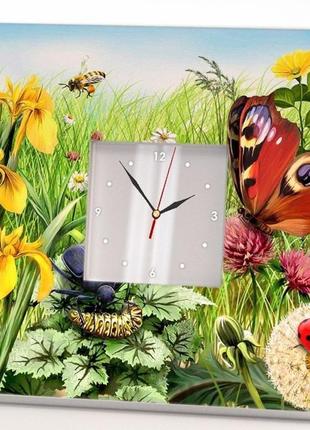 Настінний годинник "літнє поле" (c00226)