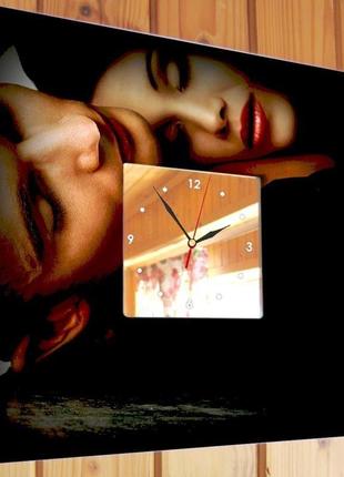 Необычные часы для подарка "это любовь" (c00581)2 фото