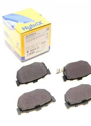 Колодки тормозные задние hyundai elantra 00-06 coupe 96-09 kia cerato 04- nissan maxima 88-94 22-0362-0